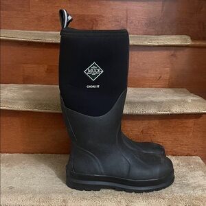 The Original Muck Company Black Chore ST Man Made Boots Unisex Men SZ 8 Women 9
